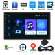 Οθόνη αυτοκινήτου γυαλί αφής 2din Universal 7″ ANDROID 10 OEM.