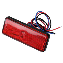 Σετ 2 τμχ. φανάρι Led πορείας και φρένων με 24 led 24V Κόκκινο - ΟΕΜ