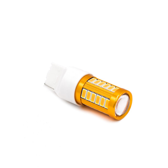Λάμπα LED T20 12-24V 6500K 33 SMD Hyper LED – Πορτοκαλί - OEM