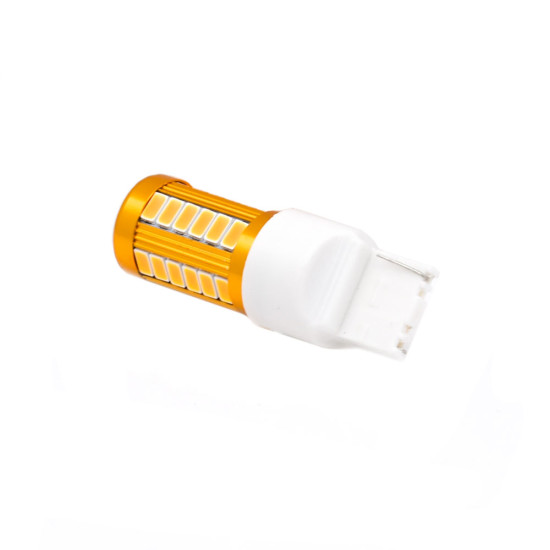 Λάμπα LED T20 12-24V 6500K 33 SMD Hyper LED – Πορτοκαλί - OEM