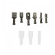 Σέτ ακροδέκτες βύσματος με 260 τεμάχια Plug Spring terminal