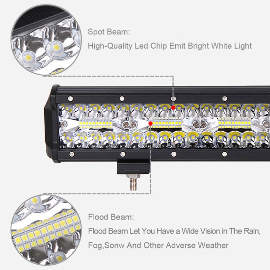 Μπάρα 600W LED  υψηλής φωτεινότητας ΟΕΜ.