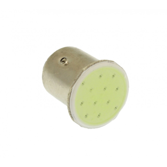 Διπολική λάμπα LED Canbus cob 1157 BA15S γαλάζιο YN-LED10 - ΟΕΜ