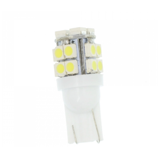 T10 W16W LED 20 SMD 1210 12V 6000K ψυχρό λευκό - OEM