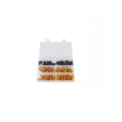 Κουμπώματα - Βίδες αλουμινίου κιτ με 177pcs μοτοσυκλέτας ΧΡΥΣΟ - ΟΕΜ