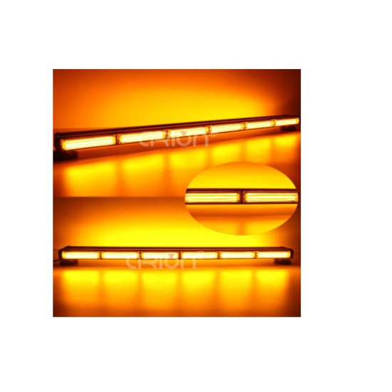 LED Φάρος Μαγνητική Μπάρα 388W COB LED ΠΟΡΤΟΚΑΛΙ