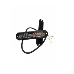 Φανάρι LED κόκκινο/μπλέ με 26 λειτουργίες 12/24V 5000lm12 SMD Ultra Bright IP66-OEM