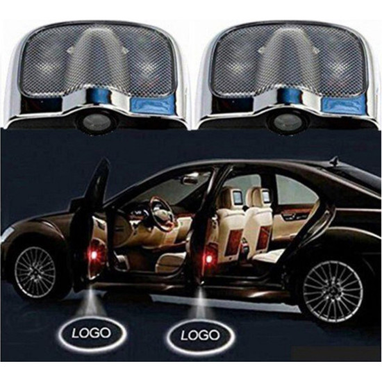 ΦΩΣ ΠΟΡΤΑΣ LED ΜΕ ΛΟΓΟΤΥΠΟ PEUGEOT YBD-881 - ΟΕΜ