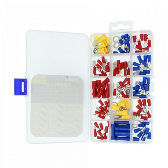 Σετ 120 τεμαχίων φισάκια 0.5mm² - 6.0mm² WENCHANG - OEM