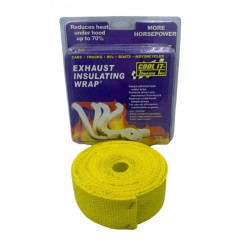 ΜΟΝΩΤΙΚΗ ΤΑΙΝΙΑ EXHAUST INSULATING WRAP COOLIT ΚΙΤΡΙΝΟ-OEM