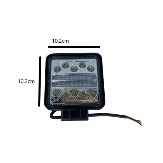 Προβολάκι Εργασίας Led 30watt λευκό σταθερό και 48watt μπλε με 5 λειτουργίες -OEM