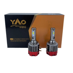 LED Λάμπες 2 ΤΜΧ H15 CANBUS 6000K 38W 3000LM YAO.