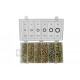 Ροδέλες βίδας – Washers screws – 800τεμ. Χρυσές - ΟΕΜ