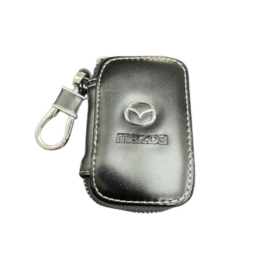 Mπρελόκ κλειδιών θήκη με δερματίνη Mazda - ΟΕΜ