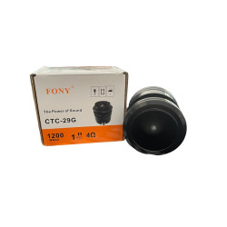 Tweeter τιτανίου 1200W FONY 38mm Bullet CTC-29G – ΟΕΜ