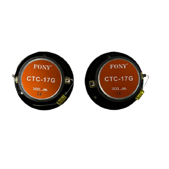 Σετ Tweeter τιτανίου 300W FONY 4” Bullet CTC-17G – ΟΕΜ