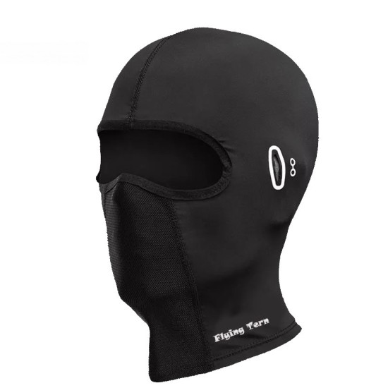 Αναπνεόμενη Ελαστική Balaclava με Οπές για Γυαλιά One Size Flying Tern 2102 / Mαύρο- OEM.