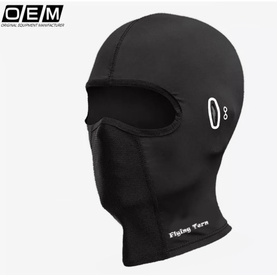 Αναπνεόμενη Ελαστική Balaclava με Οπές για Γυαλιά One Size Flying Tern 2102 / Mαύρο- OEM.
