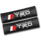 Mαξιλαράκια ζώνης carbon style TRD 2 τεμάχια