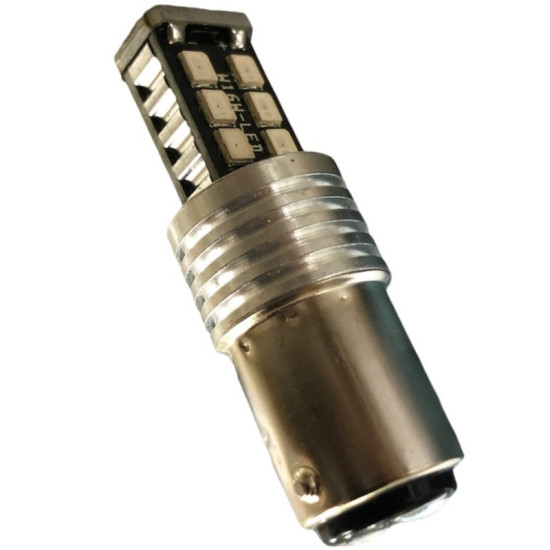 Διπολική λάμπα LED 15 SMD κόκκινη 1τεμ. OEM