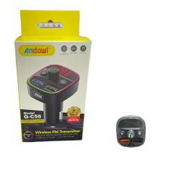 Ασύρματος πομπός FM Bluetooth Q-C56 ANDOWL