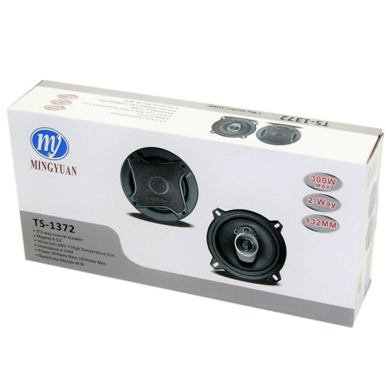 Mingyuan Σετ Ηχεία Αυτοκινήτου TS-1372 5.25″ 13,5cm (3 Δρόμων) 400w