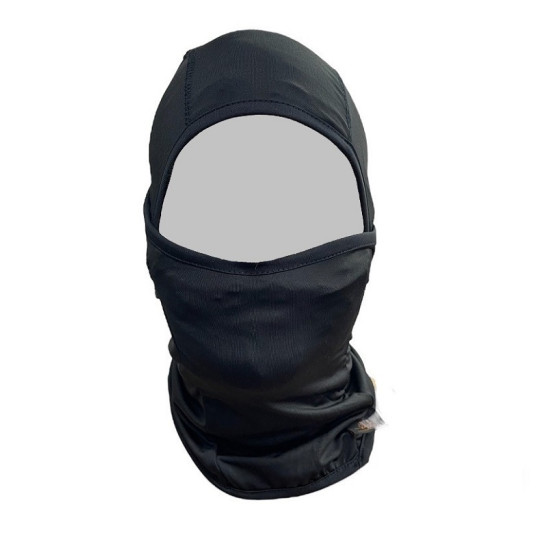 Αναπνεόμενη Ελαστική Balaclava One Size / Mαύρο - OEM.
