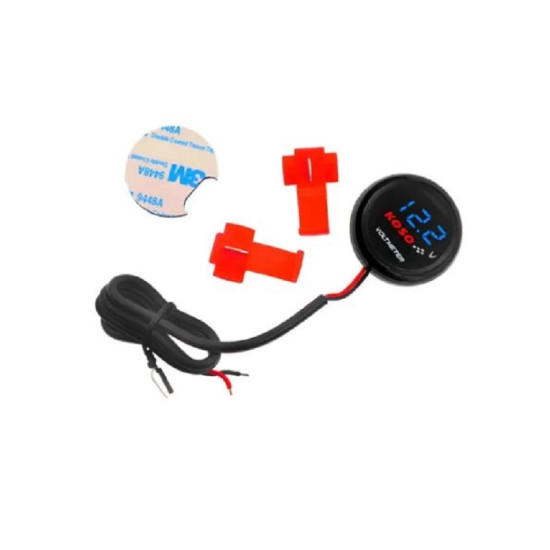 Koso Βολτόμετρο Αυτοκινήτου 12V-voltmeter
