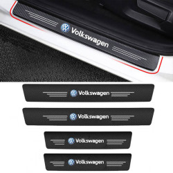 Διακοσμητικά Εσωτερικά Μασπιέ Πόρτας Carbon Look VW Αυτοκόλλητα 4 Τεμάχια