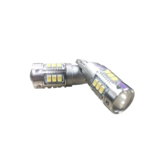T10 LED 12V 18 SMD  5W 188LM 6500K ψυχρό λευκό 2 τεμάχια YAO.