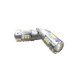 T10 LED 12V 18 SMD  5W 188LM 6500K ψυχρό λευκό 2 τεμάχια YAO.