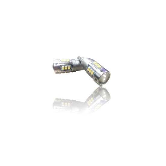 T10 LED 12V 18 SMD  5W 188LM 6500K ψυχρό λευκό 2 τεμάχια YAO.