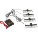 Φωτισμός LED Strobe για οχήματα έκτακτης ανάγκης Μπλε – Κόκκινο 12V 30W 