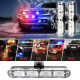 Φωτισμός LED Strobe για οχήματα έκτακτης ανάγκης Μπλε – Κόκκινο 12V 30W 