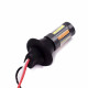 Σετ φώτα ημέρας/φλάς/φρένου BA15S/BAU15S 64 SMD με αντίσταση Canbus (canceler) 12V 1000LM 20W ψυχρό λευκό και πορτοκαλί OEM
