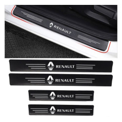 Σετ Προστατευτικά Εσωτερικά Μασπιέ Πόρτας RENAULT Carbon Style Αυτοκόλλητα