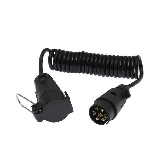 Σπιράλ προέκταση καλωδίου για τρέιλερ 12V 7 pins 3m - OEM