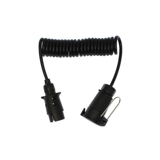 Σπιράλ προέκταση καλωδίου για τρέιλερ 12V 7 pins 3m - OEM