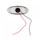Φώτα όγκου LED αδιάβροχα με 6 SMD 24V 2W για φορτηγό/τρέιλερ ψυχρό λευκό 6000K IP66 2 τεμάχια - OEM