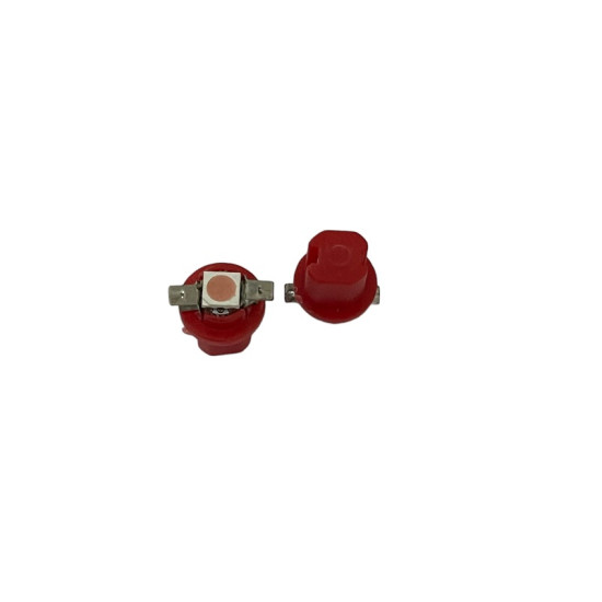 T5 B8.5D LED για όργανα αυτοκινήτου 12V Ροζ 1 τεμ. - OEM