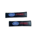 Μαξιλαράκια Ζώνης Carbon FORD  Σετ Χρώμα Μαύρο - ΟΕΜ
