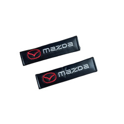 Μαξιλαράκια Ζώνης Carbon MAZDA Σετ Χρώμα Μαύρο - ΟΕΜ