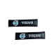 Μαξιλαράκια Ζώνης Carbon VOLVO Σετ Χρώμα Μαύρο - ΟΕΜ