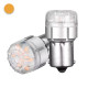 Ψείρες LED 1156 Canbus 9-18V Πορτοκαλί Φωτισμού NovSight A500-SL2-1156O 2τμχ