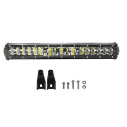 LED Αδιάβροχη Μπάρα Αλουμινίου 12V-24V 37cm 126W 42 SMD IP68 7080LM 6000K OYQP-0015