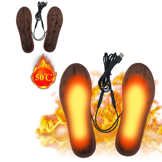Ηλεκτρική θερμαινόμενη σόλα παπουτσιών Winter Electric Heated Insoles OEM