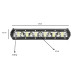 LED Αδιάβροχη Μπάρα Αλουμινίου 12V-24V 26cm 108W 36 SMD IP68 8640LM 6000K OYQP-0012