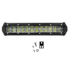 LED Αδιάβροχη Μπάρα Αλουμινίου 12V-24V 26cm 72W 24 SMD Cree Lens IP68 5760LM 6000K OYQP-0010