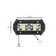 Μπάρα Αλουμινίου 12V-24V 36W 12 SMD IP68 2880LM 6000K OYQP-0003