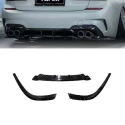Πίσω Προφυλακτήρας Αυτοκινήτου Lip Extension Spoiler 1,60cm Μαύρο Γυαλιστερό - ΟΕΜ